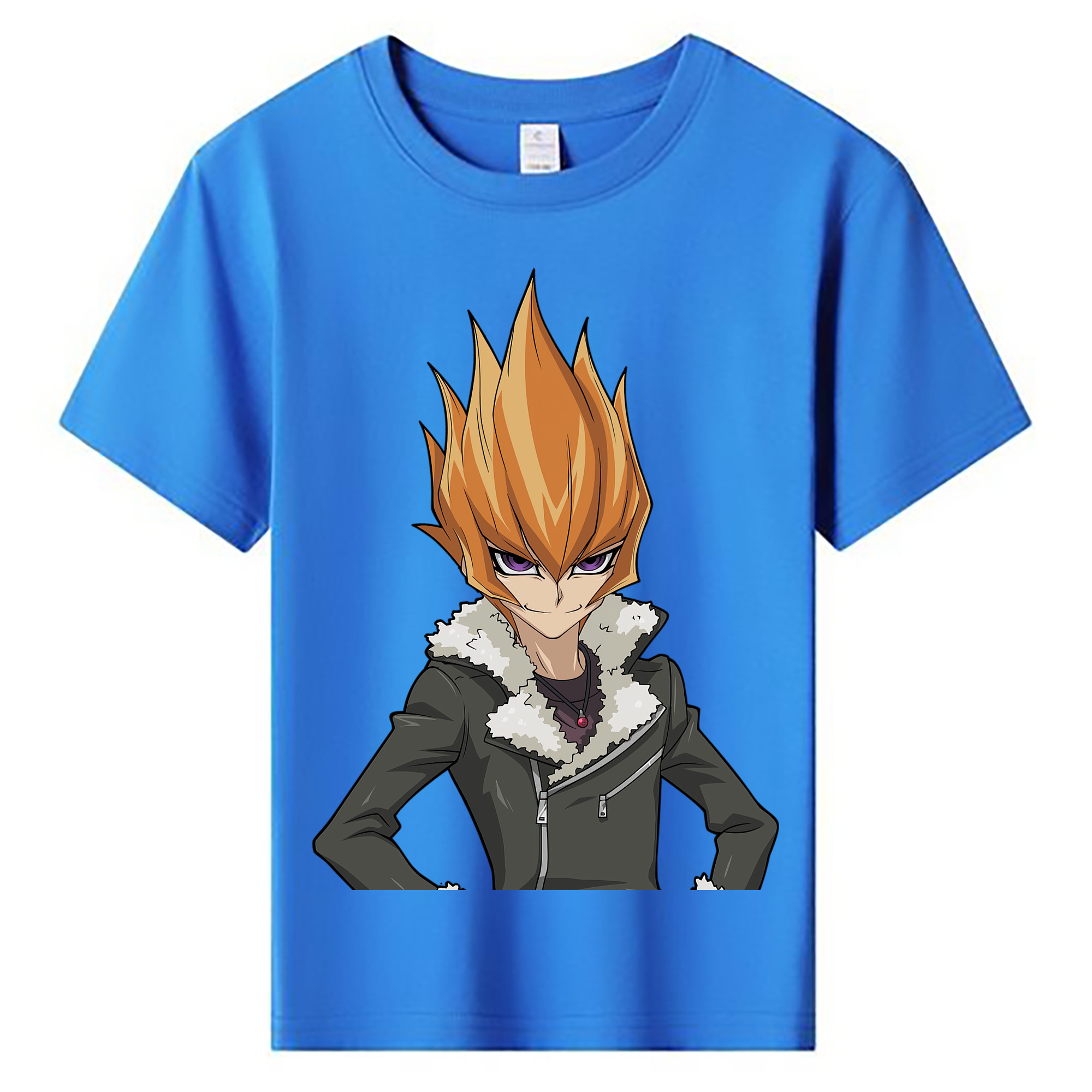 （画像用） 遊☆戯☆王 Yu-Gi-Oh! 綿100％キッズTシャツ（フロントプリント）